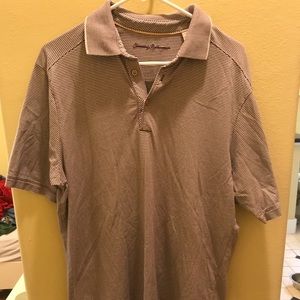 Tommy Bahama striped polo